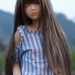 130cm / 4ft2 Flat Chested Eye-Closed Mini Sex Doll – Nita