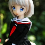 40cm 1ft3 Short Hair TPE Tiny Sex Doll – Monica