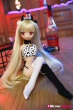 40cm 1ft3 Blonde Amine TPE Mini Sex Doll – Calista