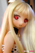 40cm 1ft3 Blonde Amine TPE Mini Sex Doll – Calista