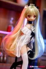 40cm 1ft3 Blonde Amine TPE Mini Sex Doll – Calista