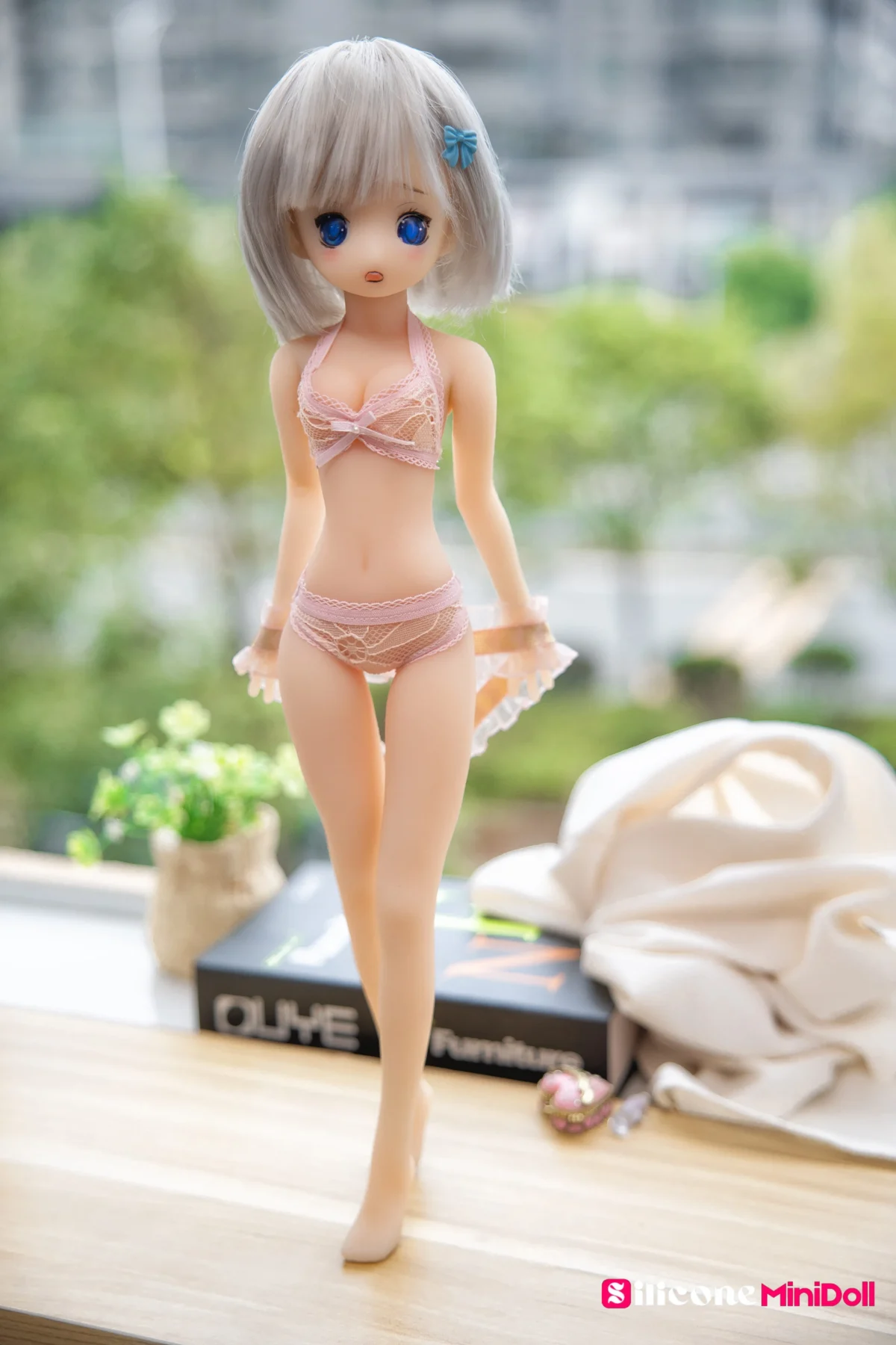 40cm Short Hair TPE Mini Sex Doll – Sadie