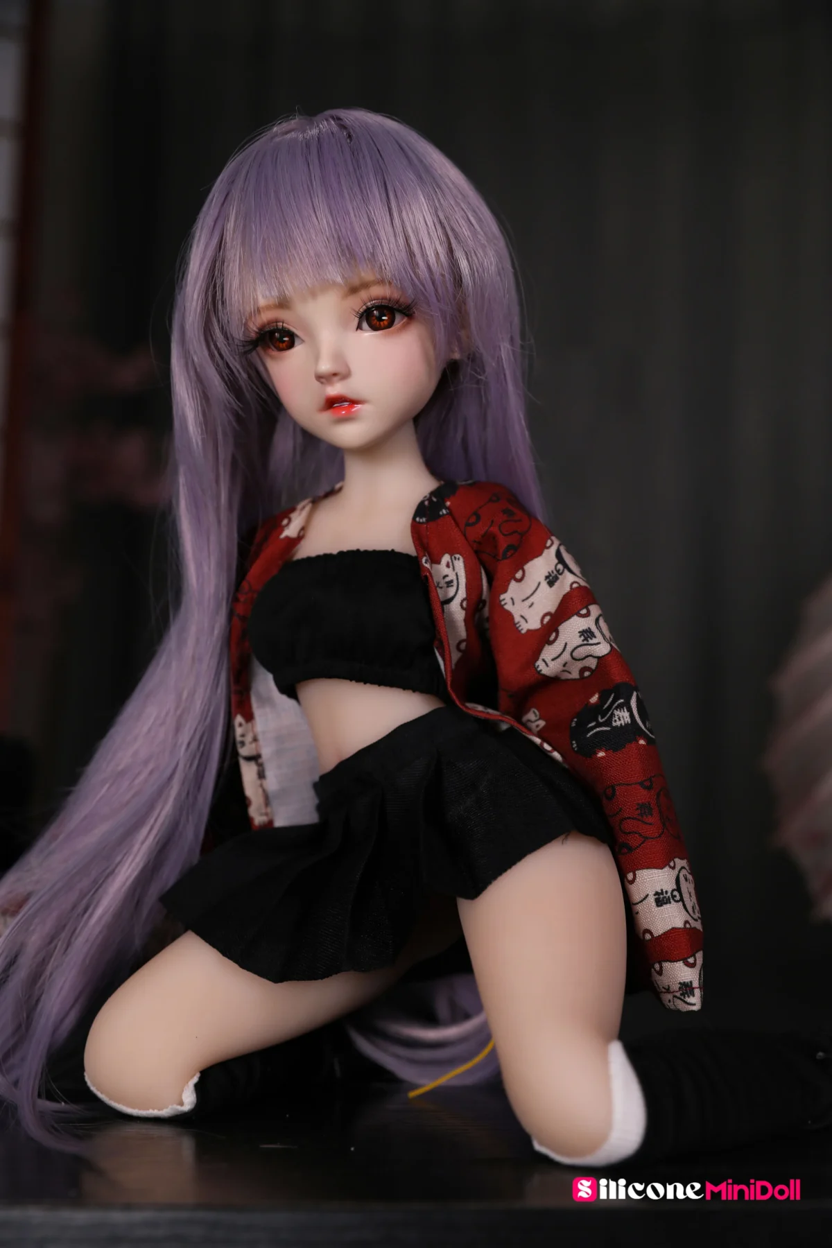 50cm 1ft7 Anime Tiny Sex Doll With PVC Head – Enid
