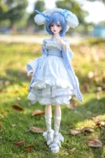 50cm 1ft7 Anmie Tiny Sex Doll with BJD Head – Alisha Murray
