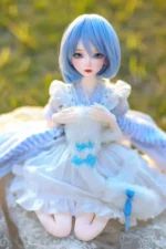 50cm 1ft7 Anmie Tiny Sex Doll with BJD Head – Alisha Murray