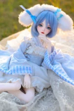 50cm 1ft7 Anmie Tiny Sex Doll with BJD Head – Alisha Murray