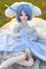 50cm 1ft7 Anmie Tiny Sex Doll with BJD Head – Alisha Murray