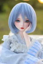 50cm 1ft7 Anmie Tiny Sex Doll with BJD Head – Alisha Murray