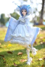 50cm 1ft7 Anmie Tiny Sex Doll with BJD Head – Alisha Murray