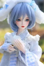 50cm 1ft7 Anmie Tiny Sex Doll with BJD Head – Alisha Murray