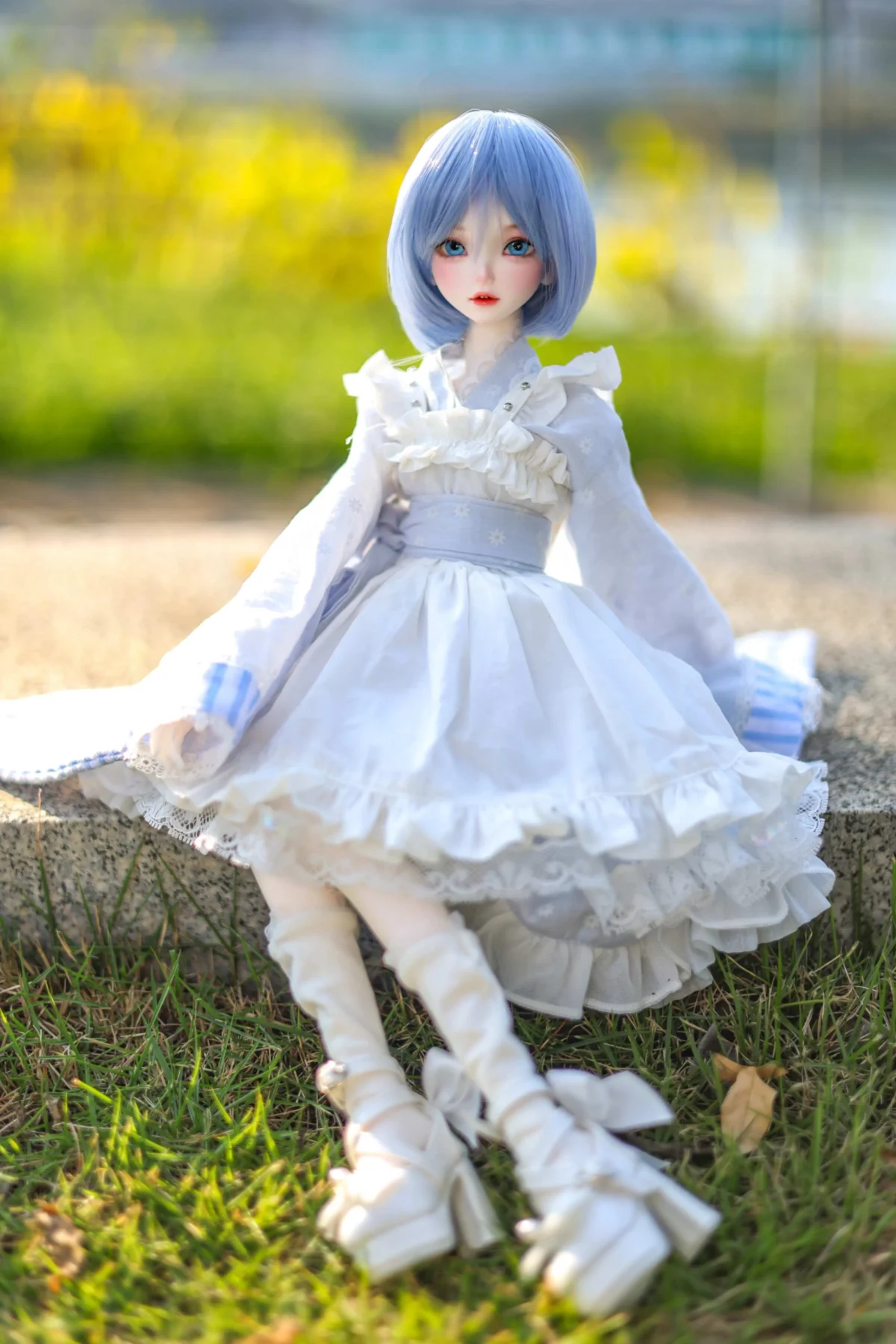 50cm 1ft7 Anmie Tiny Sex Doll with BJD Head – Alisha Murray
