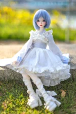 50cm 1ft7 Anmie Tiny Sex Doll with BJD Head – Alisha Murray
