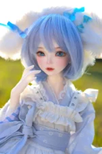 50cm 1ft7 Anmie Tiny Sex Doll with BJD Head – Alisha Murray