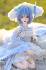 50cm 1ft7 Anmie Tiny Sex Doll with BJD Head – Alisha Murray