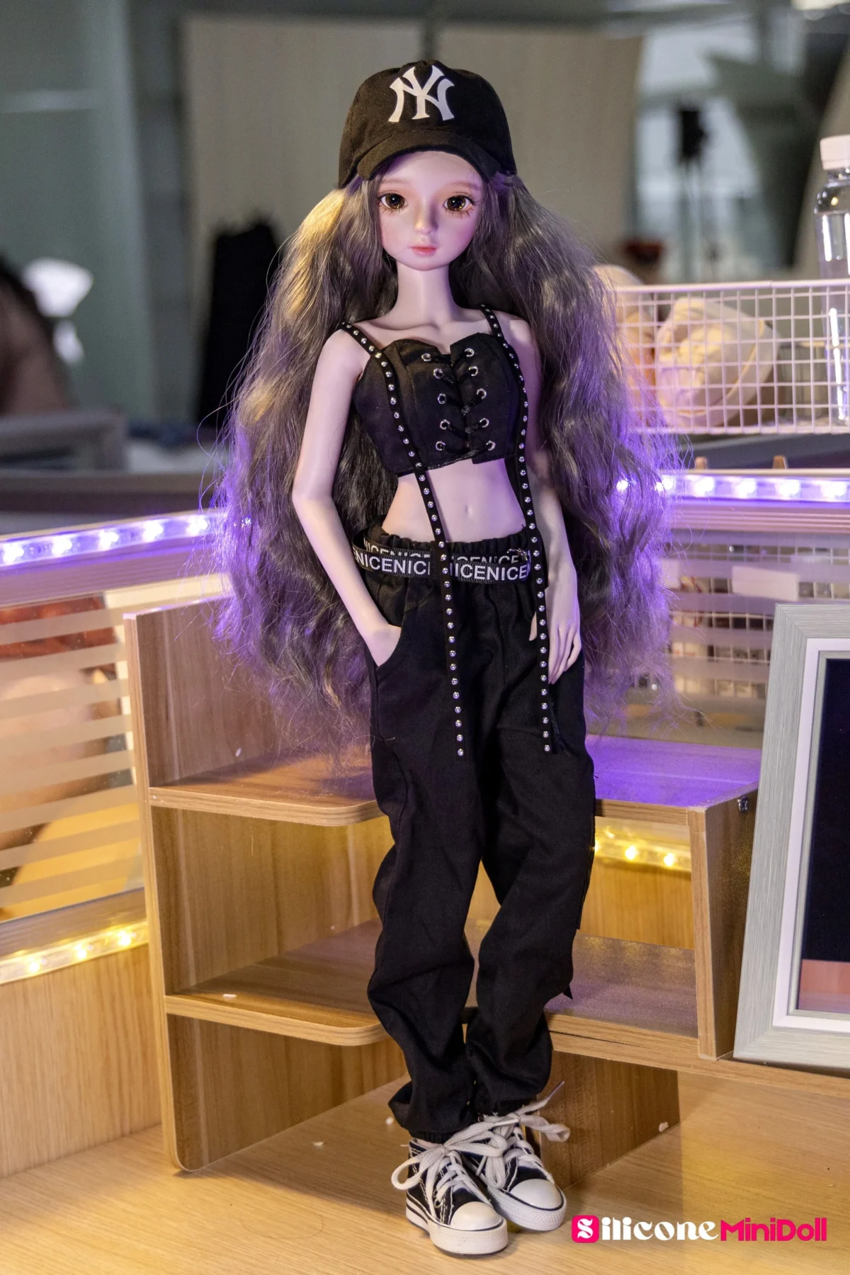 50cm 1ft7 Asian Tiny Sex Doll with PVC Head – Faith