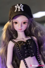 50cm 1ft7 Asian Tiny Sex Doll with PVC Head – Faith