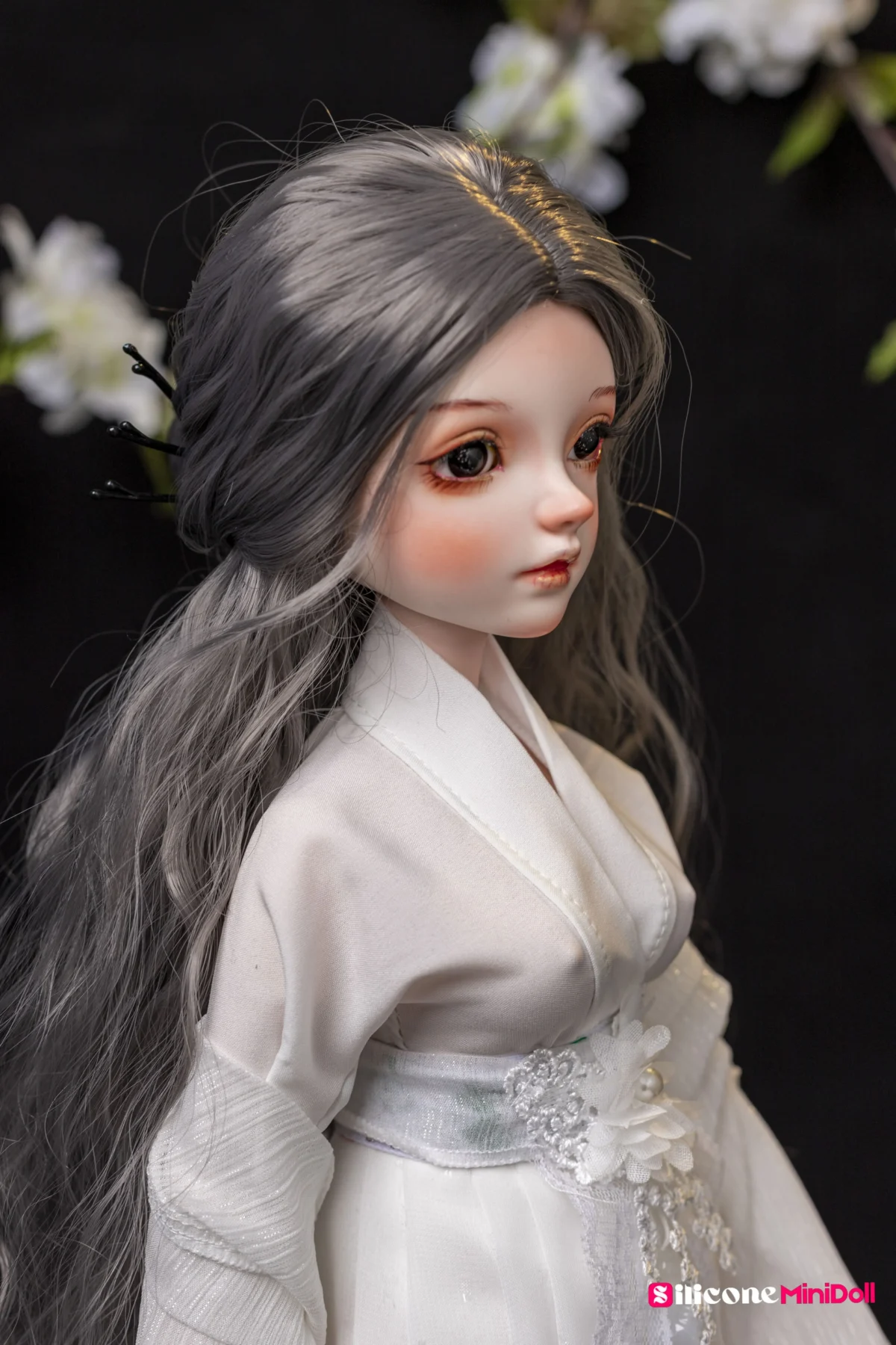 50cm 1ft7 Asian Tiny TPE Sex Doll With PVC Head – Meroy