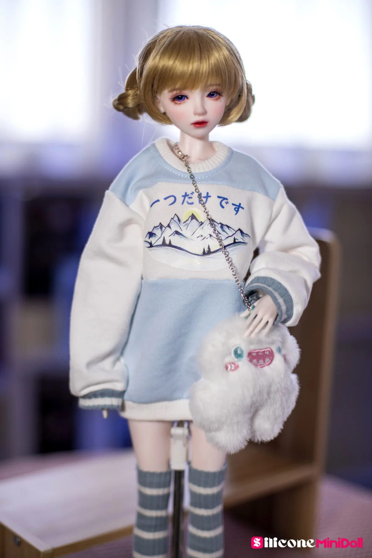 50cm 1ft7 Blonde Tiny Sex Doll