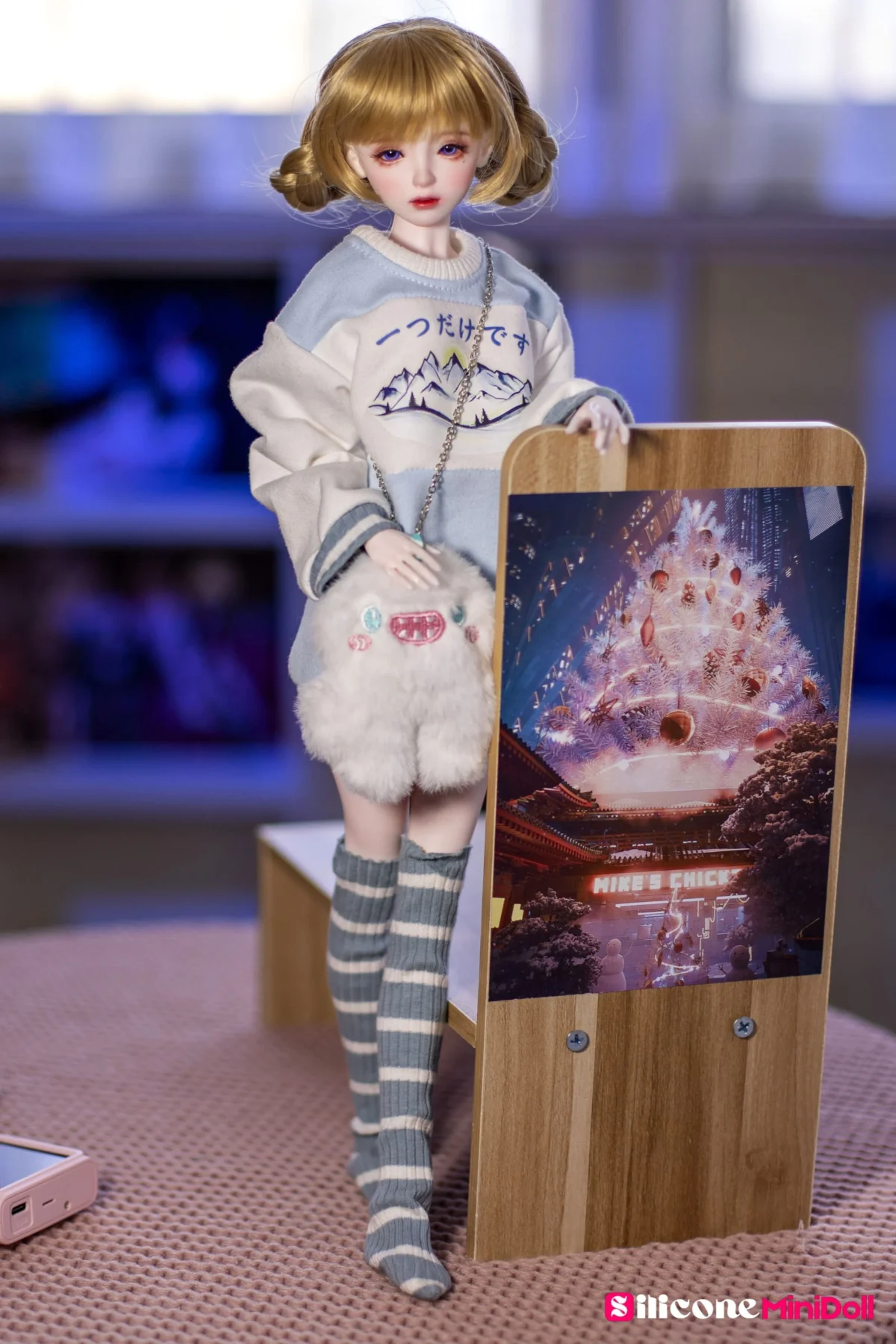 50cm 1ft7 Blonde Tiny Sex Doll
