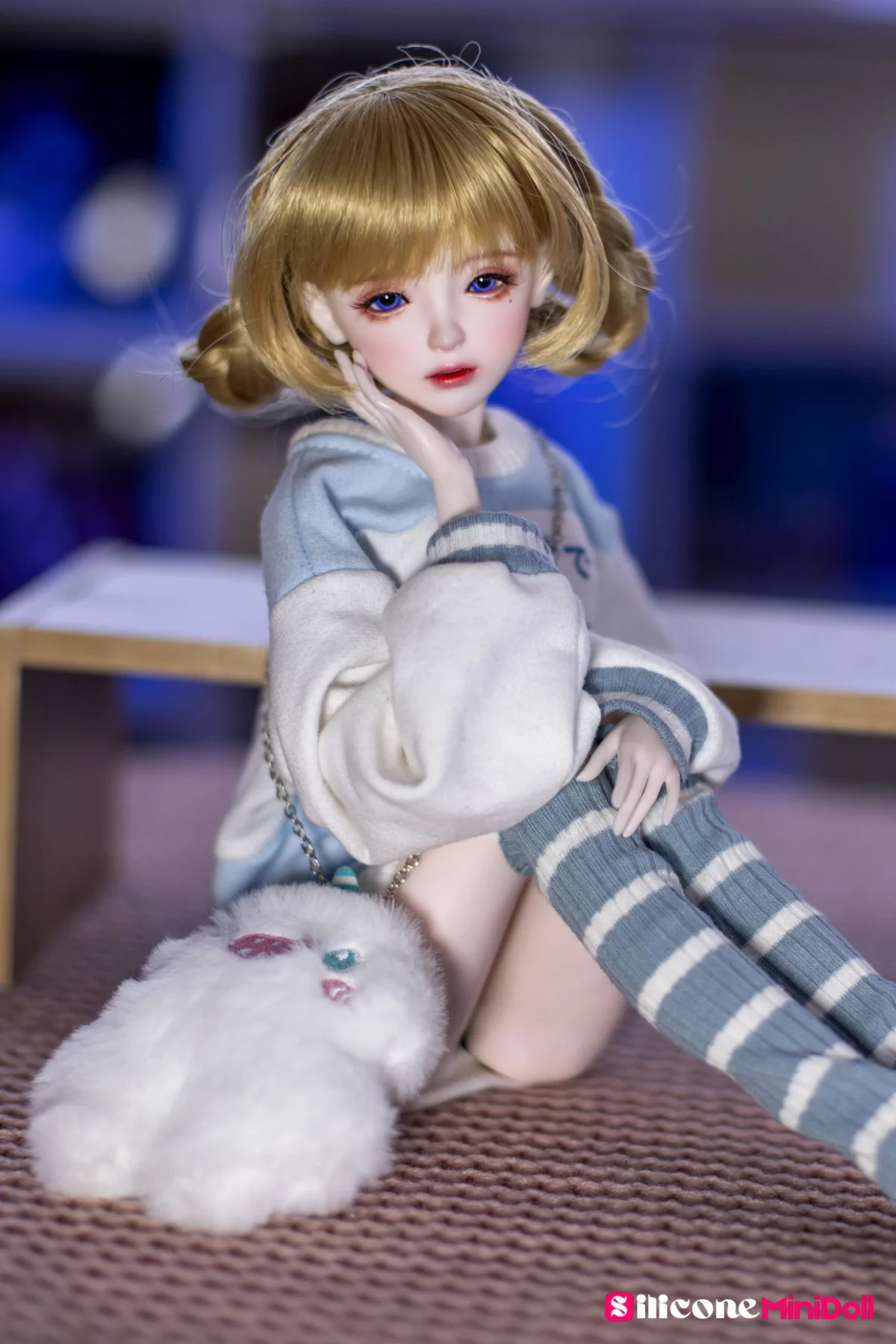 50cm 1ft7 Blonde Tiny Sex Doll