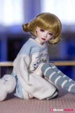 50cm 1ft7 Blonde Tiny Sex Doll
