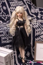 50cm 1ft7 Blonde Tiny Sex Doll With PVC Head – Aniyah
