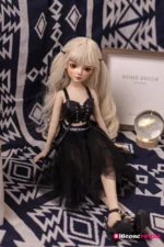 50cm 1ft7 Blonde Tiny Sex Doll With PVC Head – Aniyah
