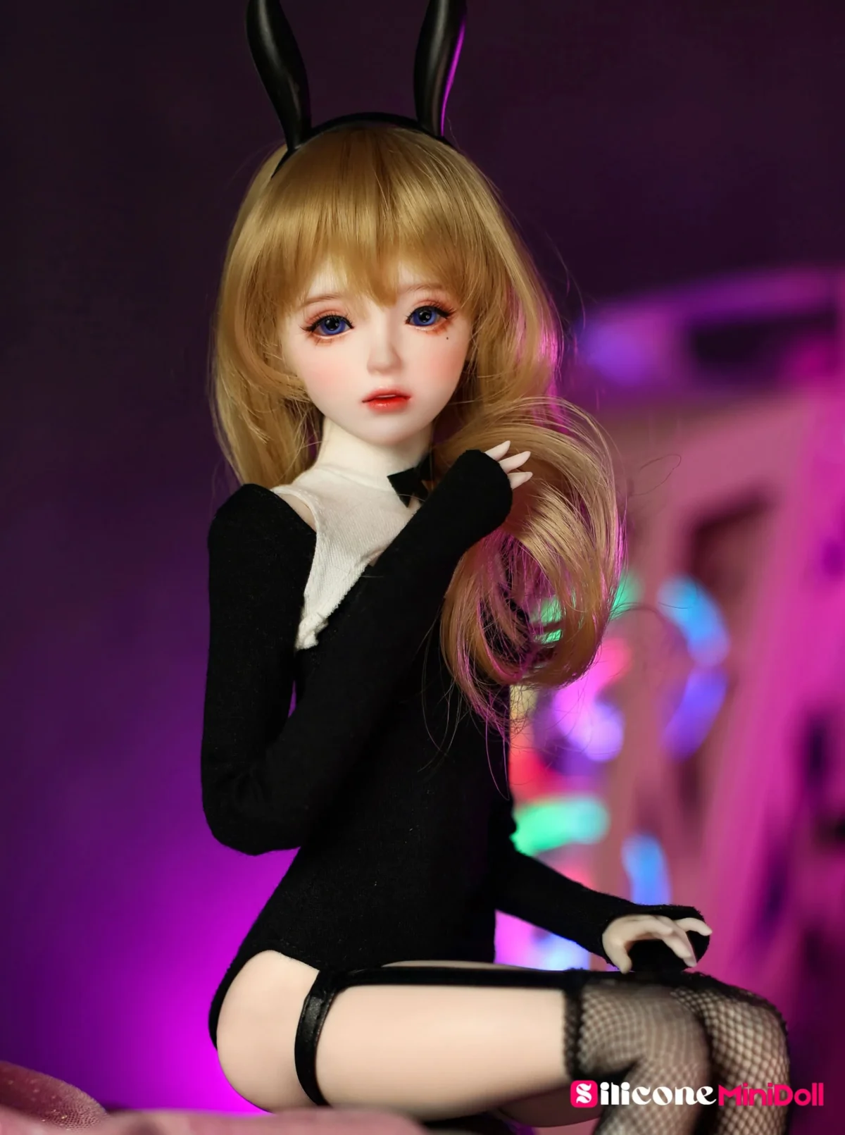 50cm 1ft7 Blonde Tiny Sex Doll with PVC Head – Lila