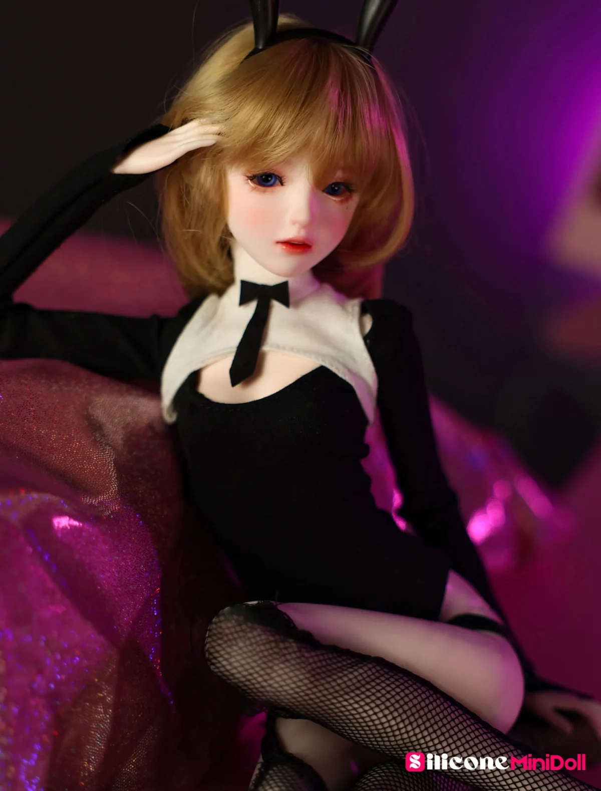 50cm 1ft7 Blonde Tiny Sex Doll with PVC Head – Lila