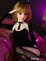 50cm 1ft7 Blonde Tiny Sex Doll with PVC Head – Lila