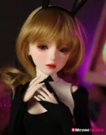 50cm 1ft7 Blonde Tiny Sex Doll with PVC Head – Lila