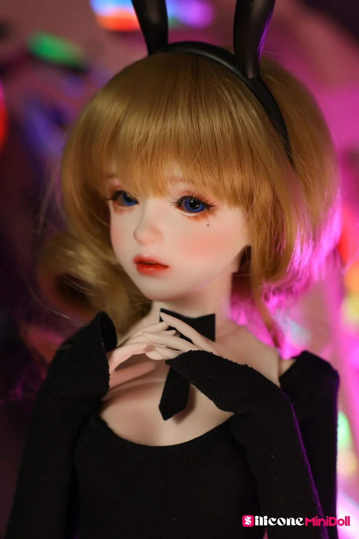 50cm 1ft7 Blonde Tiny Sex Doll with PVC Head – Lila