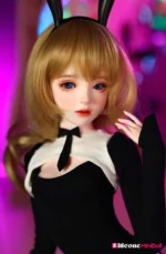 50cm 1ft7 Blonde Tiny Sex Doll with PVC Head – Lila