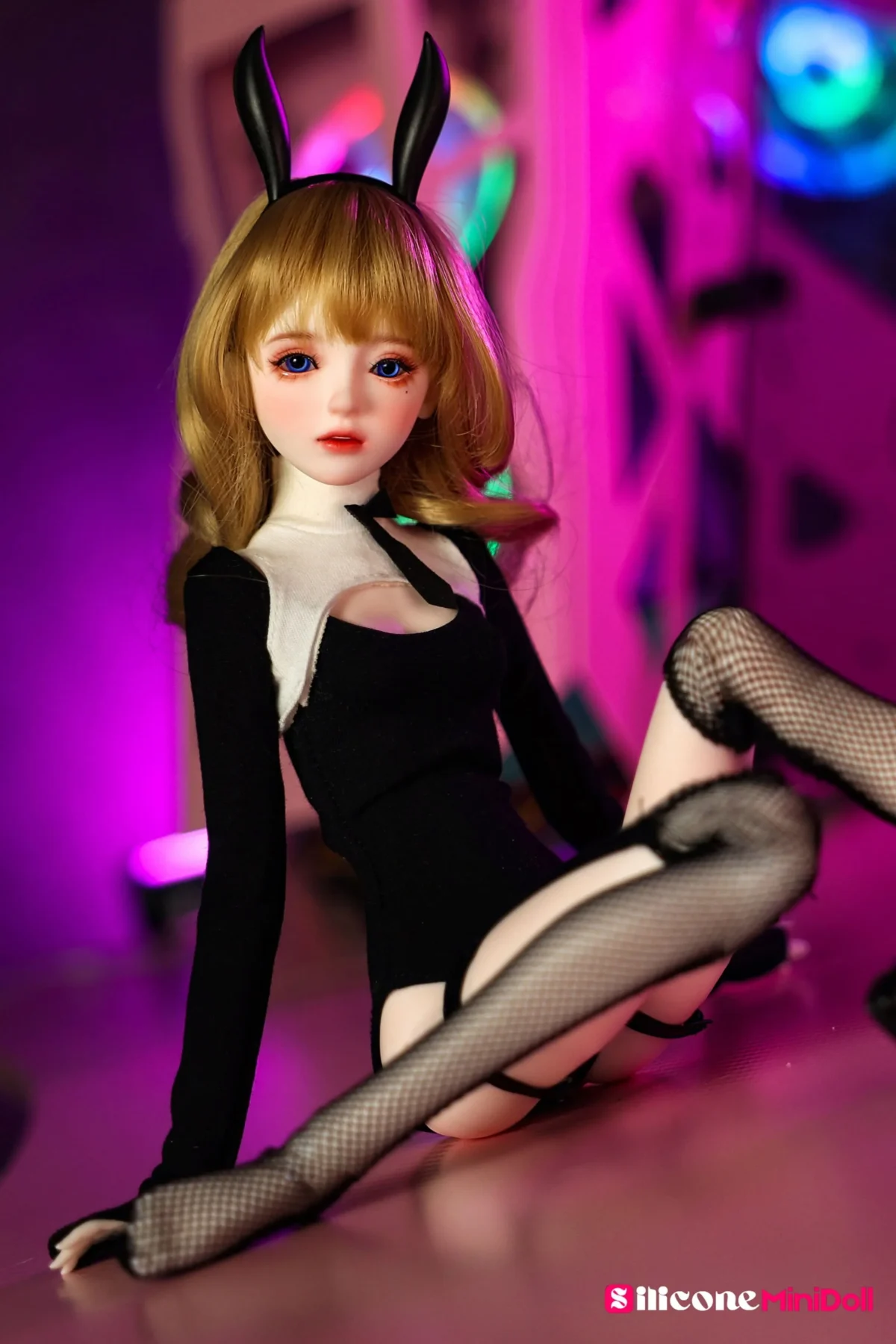 50cm 1ft7 Blonde Tiny Sex Doll with PVC Head – Lila