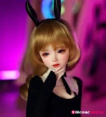 50cm 1ft7 Blonde Tiny Sex Doll with PVC Head – Lila