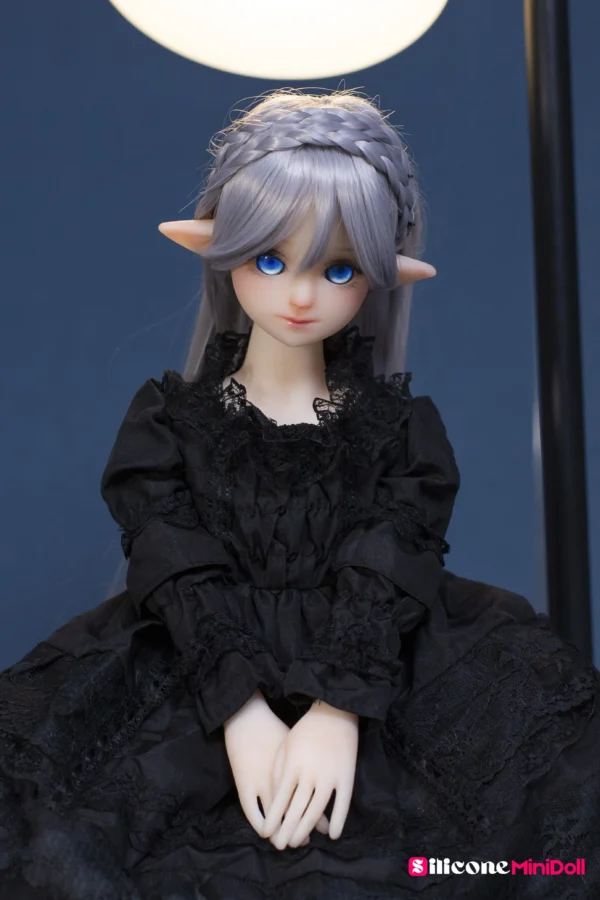 50cm 1ft7 TPE Elf Anime Tiny Sex Doll – Verda