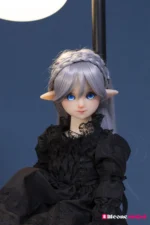 50cm 1ft7 TPE Elf Anime Tiny Sex Doll – Verda
