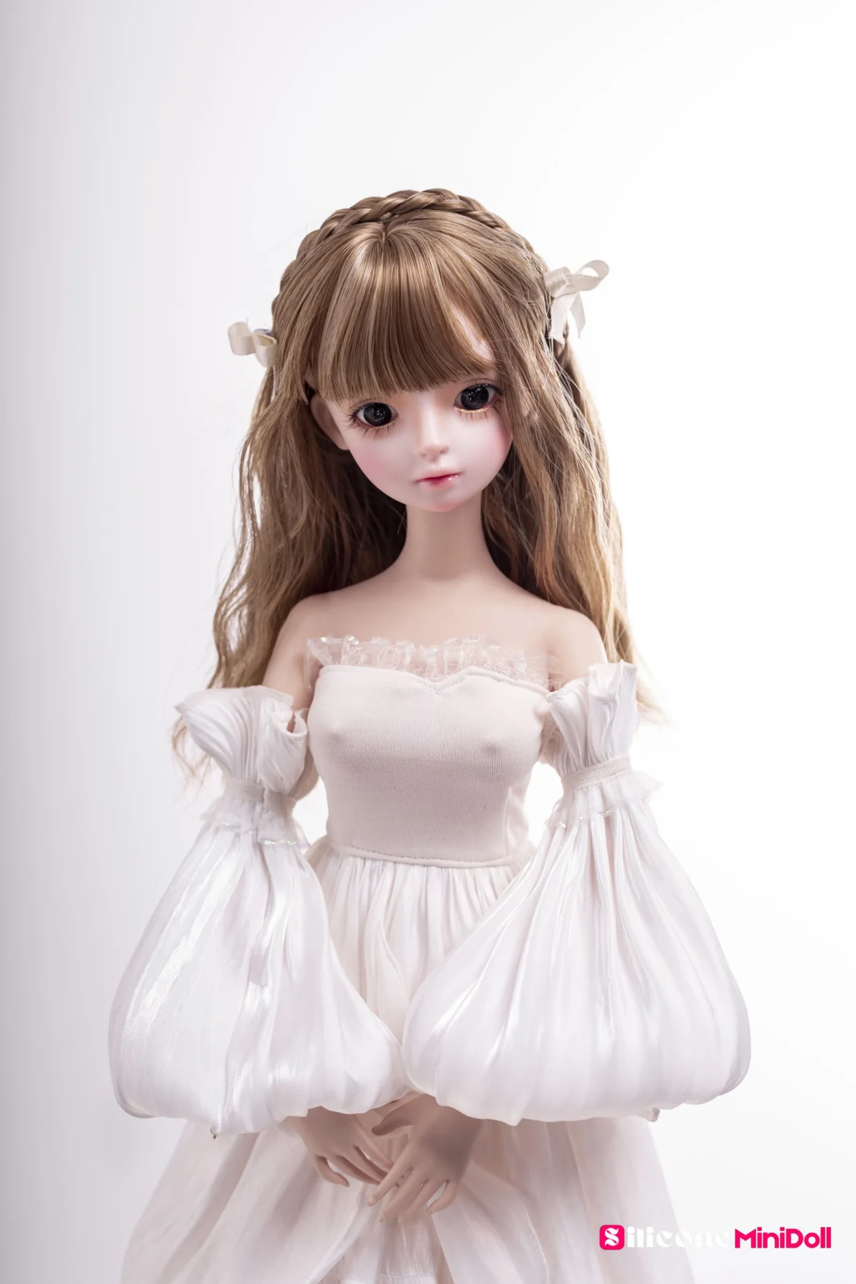 50cm 1ft7 Tiny Blode Sex Doll with PVC Head – Mignon