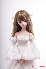 50cm 1ft7 Tiny Blode Sex Doll with PVC Head – Mignon