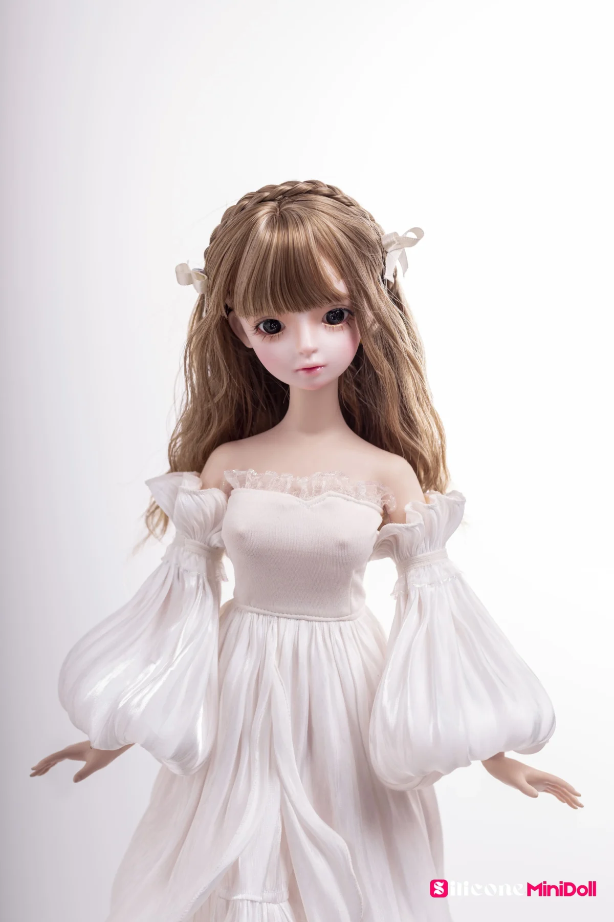 50cm 1ft7 Tiny Blode Sex Doll with PVC Head – Mignon