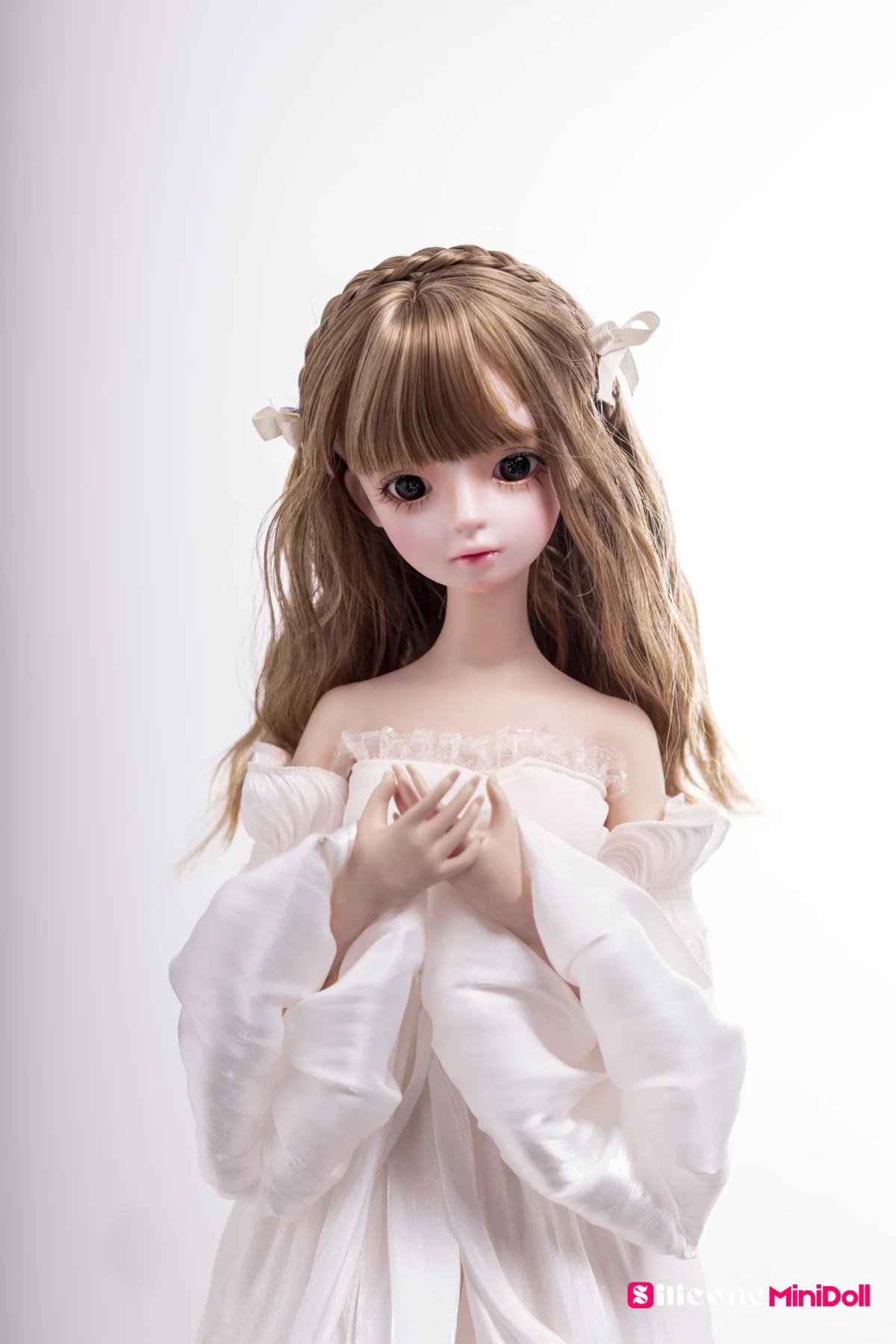 50cm 1ft7 Tiny Blode Sex Doll with PVC Head – Mignon