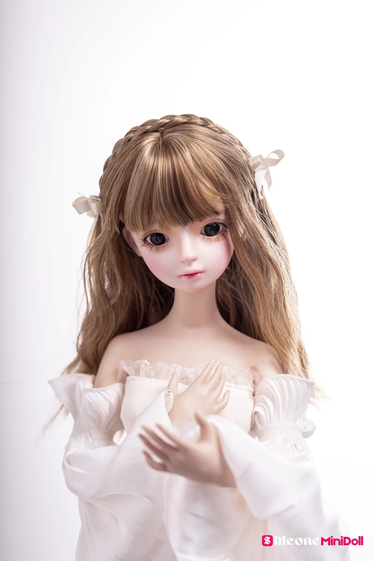 50cm 1ft7 Tiny Blode Sex Doll with PVC Head – Mignon