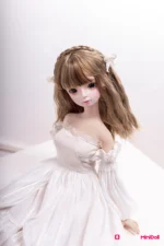 50cm 1ft7 Tiny Blode Sex Doll with PVC Head – Mignon