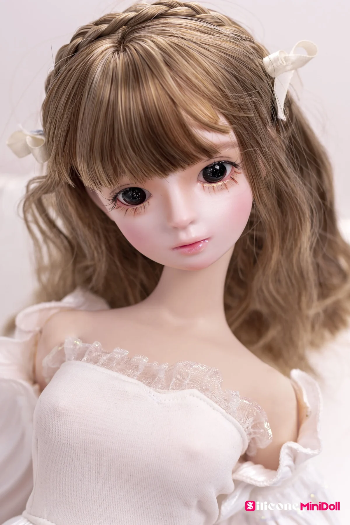 50cm 1ft7 Tiny Blode Sex Doll with PVC Head – Mignon