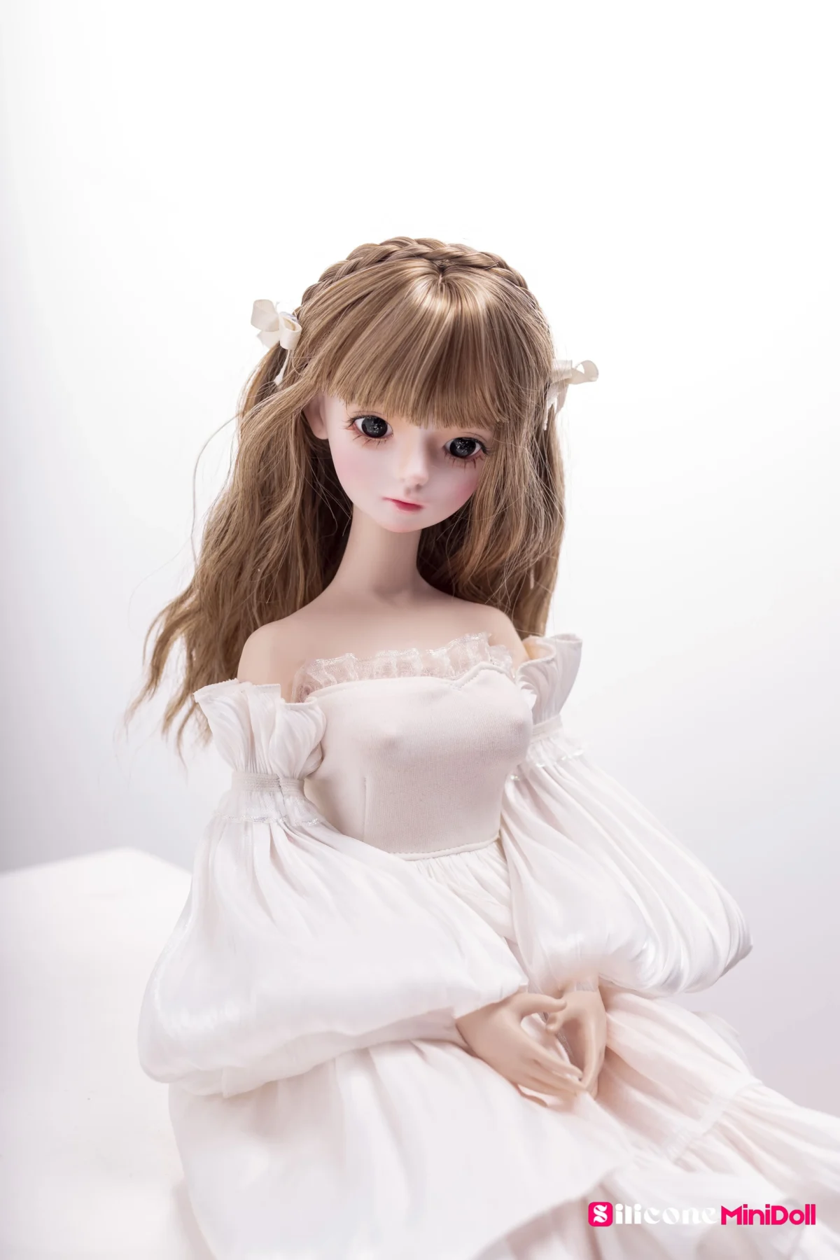 50cm 1ft7 Tiny Blode Sex Doll with PVC Head – Mignon