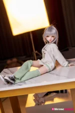 50cm / 1ft7 Tiny Sex Doll With PVC Head – Natalie - Image 2