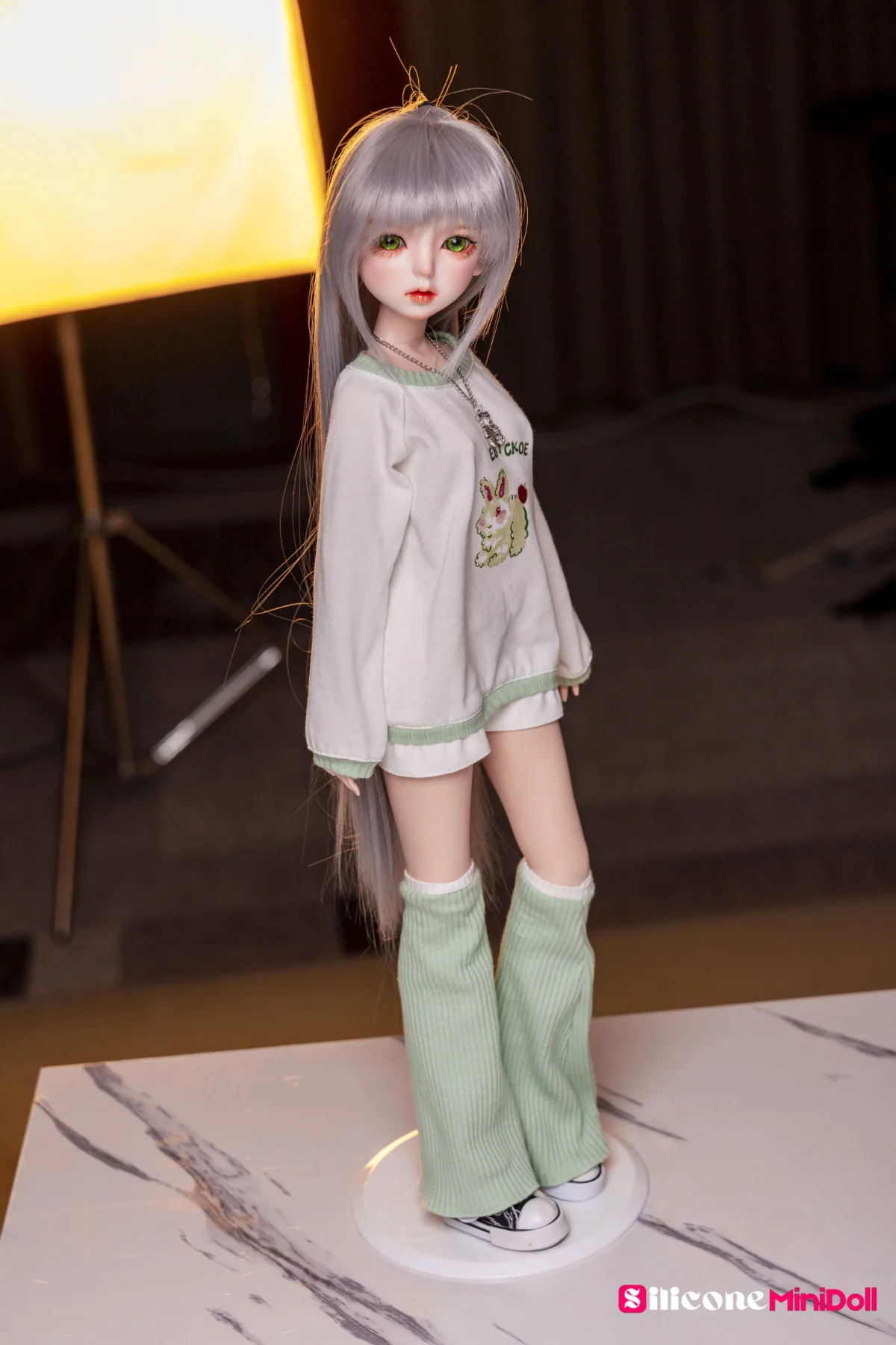 50cm 1ft7 Tiny Sex Doll With PVC Head – Natalie