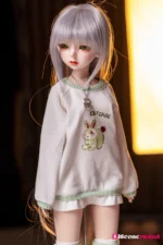 50cm 1ft7 Tiny Sex Doll With PVC Head – Natalie