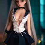 68cm 2ft3 Big Breast TPE Tiny Sex Doll – Eleanore