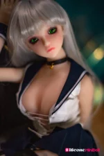 68cm 2ft3 Big Breast TPE Tiny Sex Doll – Eleanore